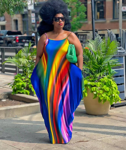 Taste The Rainbow Plus Size Dress